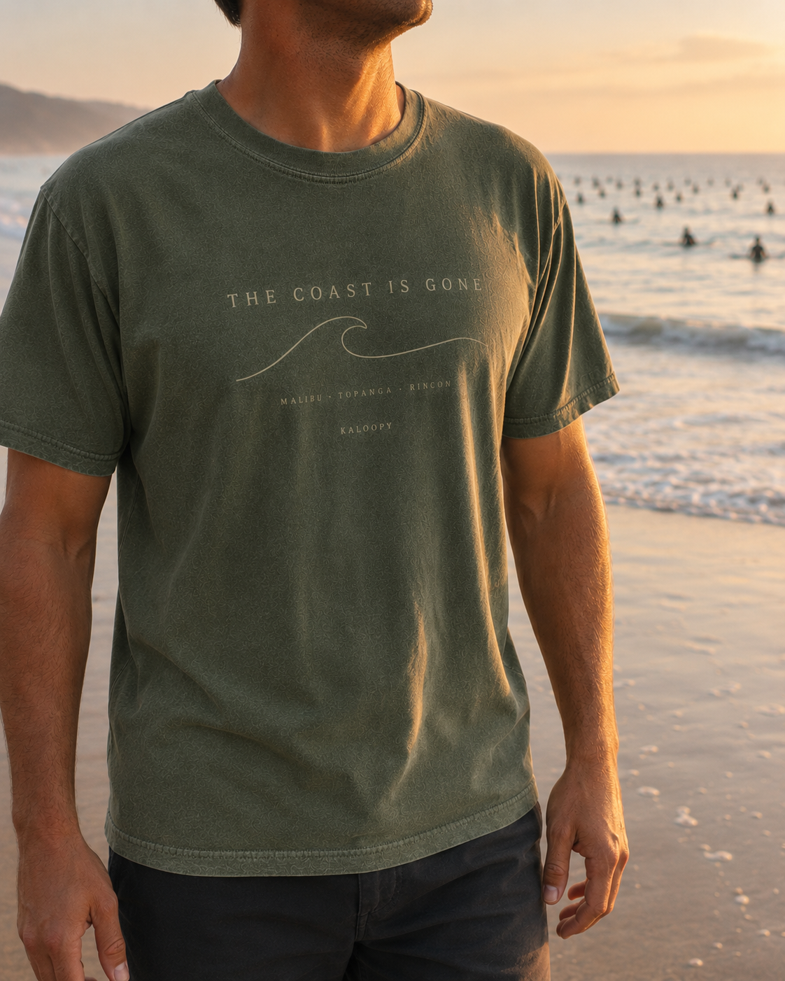 Kaloopy Surf Series Tees - The Coast Is Gone